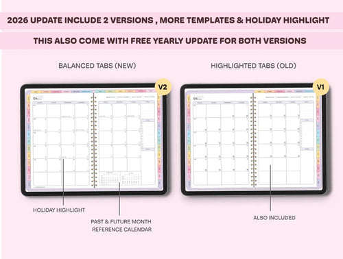 All-in-One Digital Planner (2026–2028 Included) | Phenix Digital